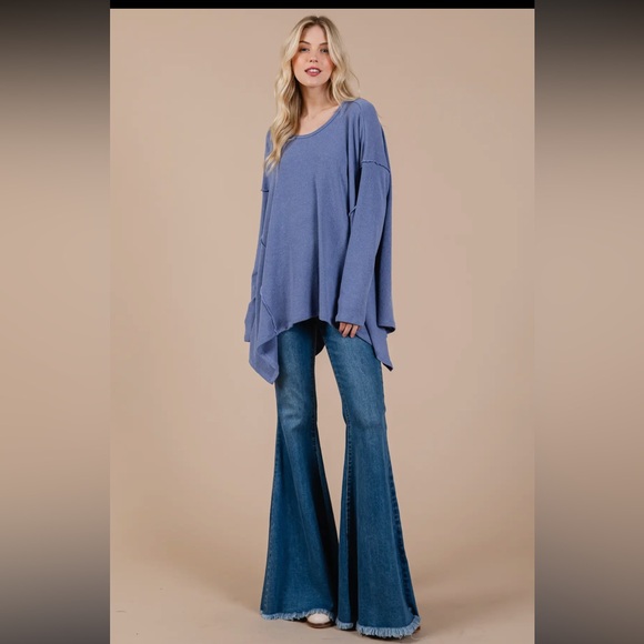 Fabulous Asymmetrical Long Sleeve top - Picture 5 of 6